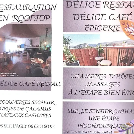 L'etape Bien Etre,chambres Et Tables D'hotes,epicerie Cafe, Salon De Massage Privat bolig *